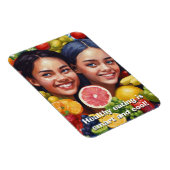 Gesunde Ernährung flexibler Magnet (Rechte Seite)