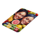 Gesunde Ernährung flexibler Magnet (Linke Seite)