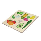 Gesunde Ernährung Fliese (Seite)