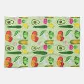 Gesunde Ernährung Geschirrtuch (Horizontal)