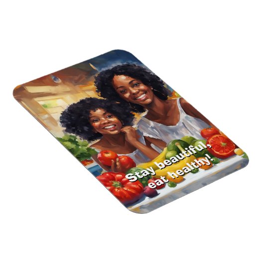 Gesunde Ernährung Magnet (Rechte Seite)