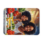 Gesunde Ernährung Magnet (Horizontal)
