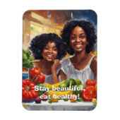 Gesunde Ernährung Magnet (Vertikal)