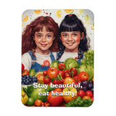 Gesunde Ernährung Magnet (Vertikal)