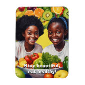 Gesunde Ernährung Magnet (Vertikal)