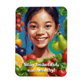 Gesunde Ernährung Magnet (Vertikal)