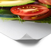 Gesunde Ernährung Poster (Ecke)