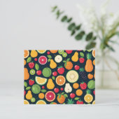 Gesunde Ernährung, Postkarte (Stehend Vorderseite)