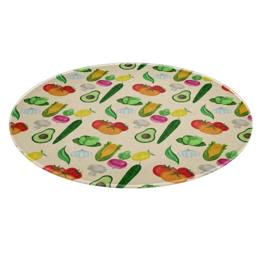 Gesunde Ernährung Schneidebrett (Ecke)