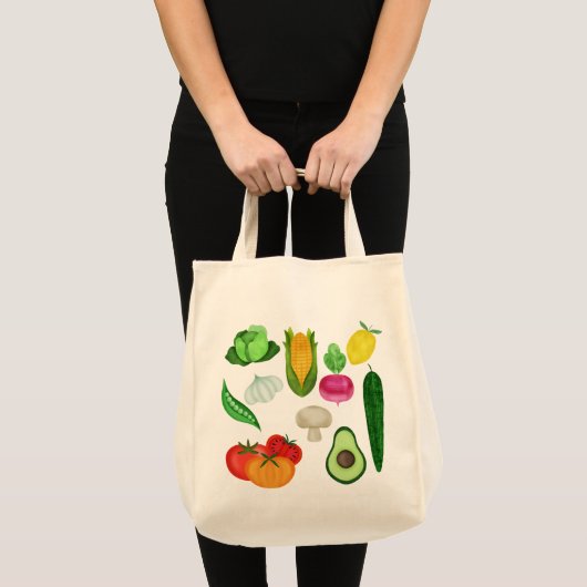 Gesunde Ernährung Tragetasche (Vorderseite (Produkt))