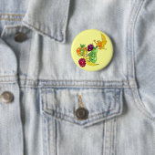 Gesunde Ernährungsfrucht Button (Beispiel)