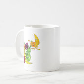 Gesunde Ernährungsfrucht Kaffeetasse (Vorderseite Links)