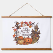 Gesunde Ernte - Herbstprävention fördern Wandteppich Mit Holzrahmen (Vorne)