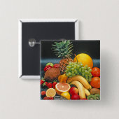 gesunde Frucht Button (Vorne & Hinten)