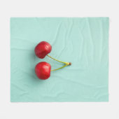 Gesunde Früchte Fleecedecke (Vorderseite (Horizontal))