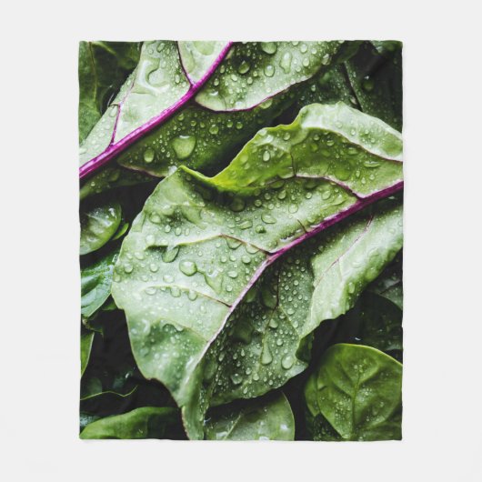 Gesunde Früchte Fleecedecke (Vorderseite)