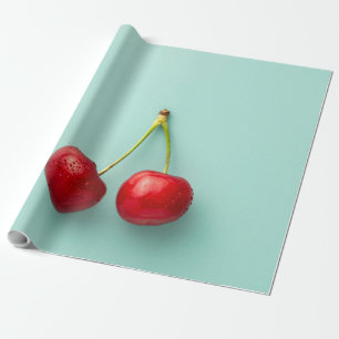 Gesunde Früchte Geschenkpapier