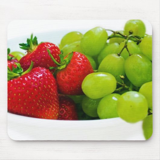 Gesunde Fruchtsalat-Schicksals-Geschenke Mousepad (Vorne)