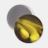 GESUNDE GELBE BANANEN MAGNET (Vorderseite/Rückseite)