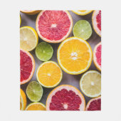 Gesunde Gemüse Fleecedecke (Vorderseite)