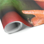 Gesunde Gemüse Geschenkpapier (Rolleneckpunkt)