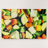 Gesunde Gemüse Puzzle (Horizontal)