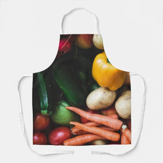 Gesunde Gemüse Schürze (Vorderseite)