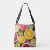 Gesunde Gemüse Tragetaschen Mit Langen Trägern (Vorderseite)