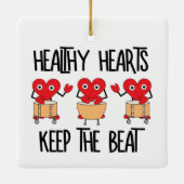 Gesunde Gesundheit Keramikornament (Rückseite)