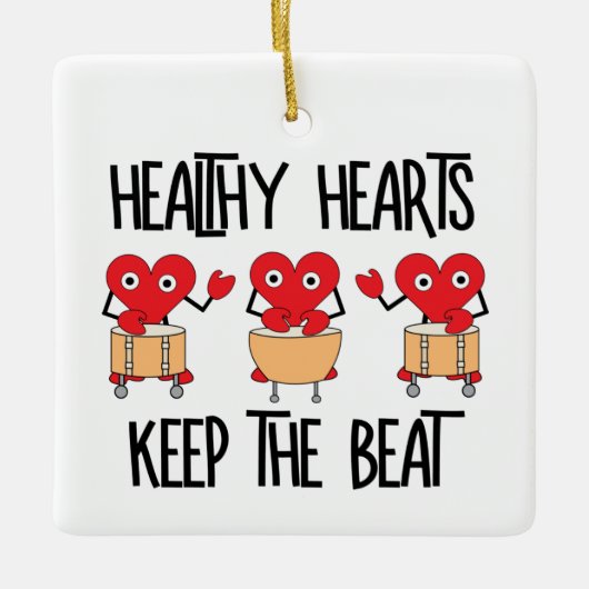 Gesunde Gesundheit Keramikornament (Vorderseite)