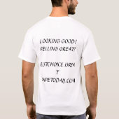 GESUNDE GEWOHNHEITEN T-Shirt (Rückseite)