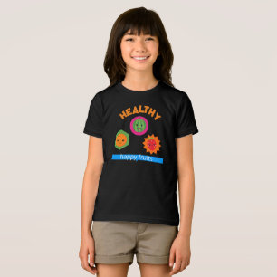 Gesunde glückliche Früchte Tri-Blend Shirt