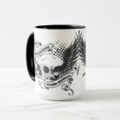 Gesunde grafische Tasse (Vorderseite Links)