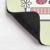 Gesunde Grenzen setzen Selbstfürsorge Zitat Mousepad (Ecke)