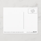 Gesunde italienische Küche Postkarte (Rückseite)