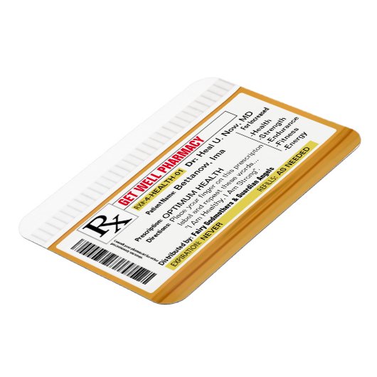 Gesunde Kreaturen erhalten ein starkes Rezept Magnet (Linke Seite)