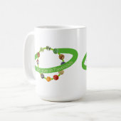 Gesunde Lebensmittel Essen Ich glaube an Flavonoid Kaffeetasse (Vorderseite Links)