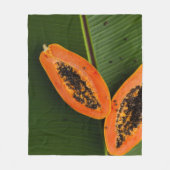 Gesunde Lebensmittel Fleecedecke (Vorderseite)