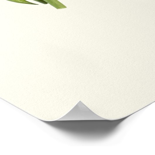 Gesunde Lebensmittel - frisch essen Poster (Ecke)