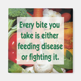 Gesunde Lebensmittel führen an, dass Krankheiten g Magnet