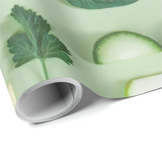 Gesunde Lebensmittel Geschenkpapier (Rolleneckpunkt)