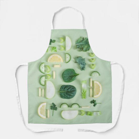 Gesunde Lebensmittel Schürze (Vorderseite)