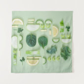 Gesunde Lebensmittel Wandteppich (Vorderseite (Horizontal))