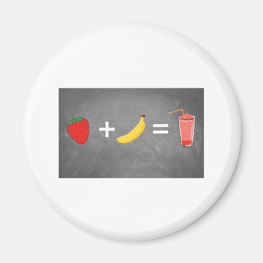 Gesunde Lebensweise Magnet (Vorne)