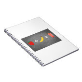 Gesunde Lebensweise Notizblock (Rechte Seite)