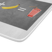 Gesunde Lebensweise Schneidebrett (Ecke)