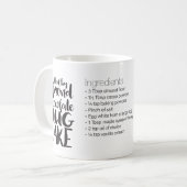 Gesunde Mandelschokolade Tasse Rezept für gesunde  (Vorderseite Links)