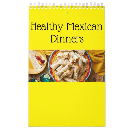 Gesunde mexikanische Mahlzeit Kalender (Titelbild)
