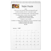 Gesunde mexikanische Mahlzeit Kalender (Jan 2027)