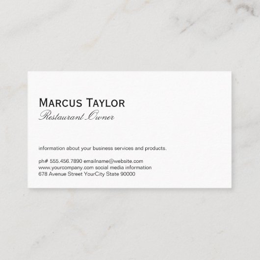 Gesunde Obst und Gemüse - Hintergrund Visitenkarte (Rückseite)